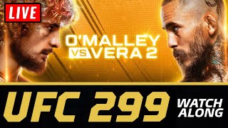 🔴 UFC 299 Live Stream  OMALLEY vs VERA 2  POIRIER vs SAINT DENIS  Full Show Watch Along [upl. by Gairc]