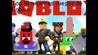 Top 10 mejores juegos de Roblox en mi opinión [upl. by Anaujd]