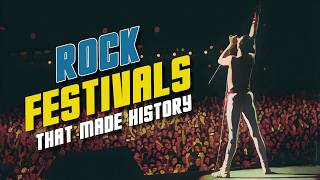 Rock Festivals That Made History  rockfestival documentary [upl. by Goar]