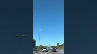 Drive around Stockholm From Jakobsberg to Uppsala slay justinbieber music [upl. by Eyllib]