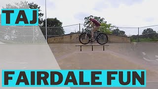 Fun on the Fairdale Taj 2 Wethersfield Skatepark [upl. by Faux]