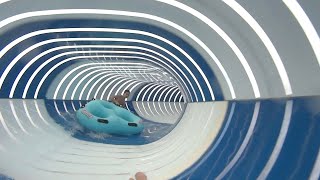 Longest Water Slide at Galaxy Erding [upl. by Ekle]