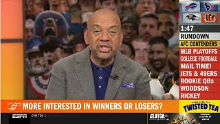 PTI  Wilbon breaks down NFL Week 5 Cowboys steal victory from Steelers Vikings beat Jets amp more [upl. by Tlevesoor]