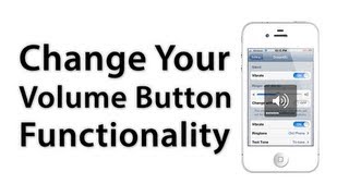 iOS Advice How To Change Your Volume Button Functionality [upl. by Uyr]