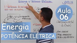 Aula 06  Energia e Potência Elétrica [upl. by Bernardo]