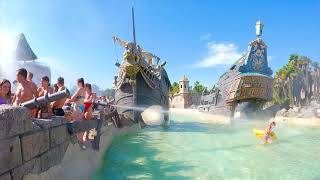 Scary Falls Caribe Bay Waterpark 2022 Aqualandia Jesolo Italy [upl. by Niklaus]