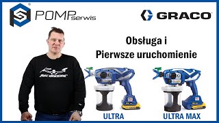 Graco Ultra Ultra Max Handheld  Obsługa i pierwsze uruchomienie [upl. by Elvera579]