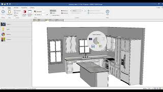 20 Easy Change 3D Setting for Rotating Room [upl. by Aiki]