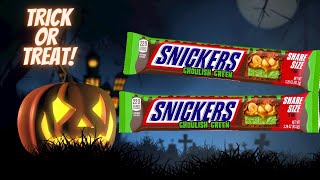 SNICKERS GHOULISH GREEN Candy Bar [upl. by Olzsal408]