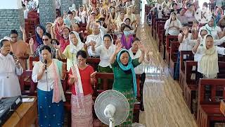 STJOSEPHS CATHEDRAL CHURCH IS A MODEL CHURCH  ITANAGAR [upl. by Blynn]