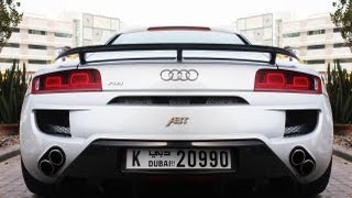 ABT Audi R8 acceleration in Dubai [upl. by Gard974]