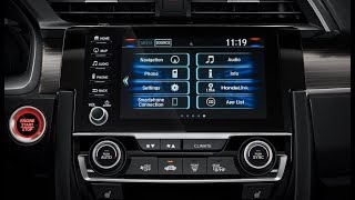 THE BEST 2019 Honda Civic Infotainment System [upl. by Katine]