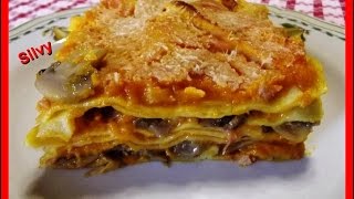 lasagna con zucca e funghi [upl. by Graehl]