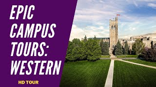 UWO CAMPUS TOUR  WESTERN CAMPUS TOUR  UNIVERSITY OF WESTERN ONTARIO CAMPUS TOUR [upl. by Gerome165]