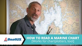 How to Read a Marine Chart Works for Chartplotters Too navigation  BoatUS [upl. by Nyhagen]