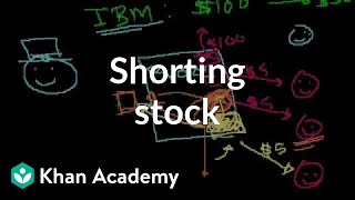 Shorting stock  Stocks and bonds  Finance amp Capital Markets  Khan Academy [upl. by Yrot]