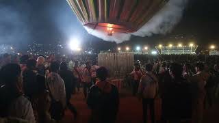 Taunggyi Balloon Festival  Fire Balloon Preparations [upl. by Ahtaga842]