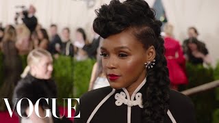 Janelle Monáe at the Met Gala 2015  China Through the Looking Glass [upl. by Ainigriv]