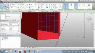 Applying Divided Surfaces to Masses in Autodesk Revit Architecture [upl. by Colombi]