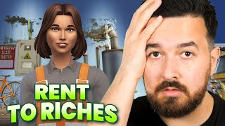 First day as a tenant  Rent to Riches Part 1 [upl. by Enelie]