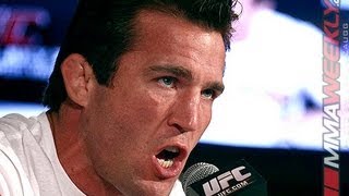 Chael Sonnen Firing on All Cylinders UFC 148 PreFight Press Conference HD [upl. by Ackler812]