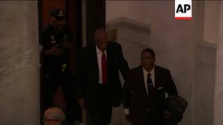 Bill Cosby leaves court after guilty verdict [upl. by Nodyroc]