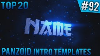 TOP 20 Panzoid intro templates 92 Free download [upl. by Jaco256]