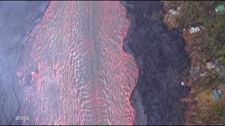 Kīlauea Volcano — UAS Over Lower East Rift Zone [upl. by Noroj795]