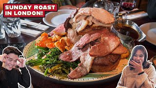 Trying the ULTIMATE SUNDAY ROAST in LONDON  Blacklock Shoreditch [upl. by Yeslah]