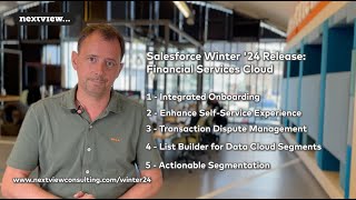 Salesforce Winter 24 Release Financial Services Cloud [upl. by Gawain650]