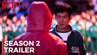 Squid Game Season 2 Official Trailer 2024  HoYeon Jung Lee Jungjae  Netflix KDrama [upl. by Ellinnet]