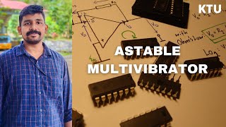 ASTABLE MULTIVIBRATOR USING OPAMP  KTU  LIC  AIC [upl. by Isolda]