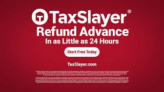 TaxSlayer Commercial quotRefund Advancequot  Efile Taxes [upl. by Nevarc]