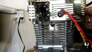 Slemp Rotary Valve Engine Prototype  Test 18 [upl. by Teddy]