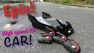 EPIC TP Dual motor Arrma RC car Fastest on the UK roads [upl. by Sheelagh]