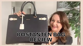 Bostanten Laptop Bag Review  What Fits  Mod Shots  Bag Features [upl. by Nolyaj]