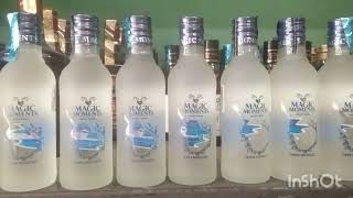 magic Moments Vodka180mlnew price 190Alcohol 428West Bangal india 2024 [upl. by Yticilef]