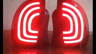 DAEWOO LANOS 2 TAIL LIGHTS 3 [upl. by Dohsar]