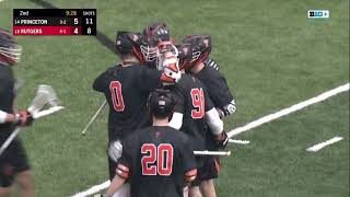 Rutgers vs Princeton Lacrosse Highlights 2024 College Lacrosse [upl. by Geilich534]