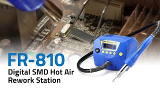 Hakko FR810 Digital SMD Hot Air Rework Station — Video by American Hakko [upl. by Nahtaoj]