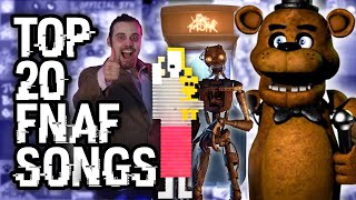 The ULTIMATE Top 20 FNAF Songs Ranked [upl. by Anas]