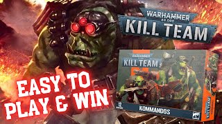 Best Kill Teams for COMPLETE BEGINNERS Guide  Kommando Orks  Warhammer 40K 2023  KT Octarius [upl. by Thorman]