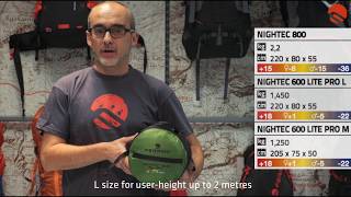 Ferrino NIGHTEC 600 Lite Pro Sleepingbag 2019  Product Review [upl. by Haleehs178]