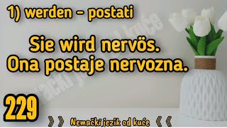 WERDEN I NJEGOVA ZNACENJA U NEMACKOM JEZIKU ■ LEKCIJA 229 [upl. by Kirsch]