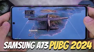 Samsung Galaxy A73 5G PUBG Gaming test [upl. by Ophelia]