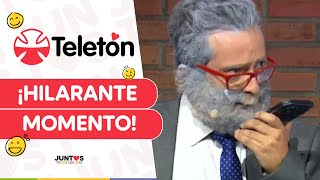 ¡MANDA UN AUDIO 😂 La graciosa imitación a Luis Hermosilla en la Teletón 2024 [upl. by Retsbew15]