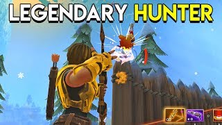 FULL LEGENDARY HUNTER  Realm Royale Duo Gameplay [upl. by Nnael]