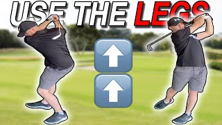 How to Use your LEGS in the Golf Swing to Maximise Distance and Accuracy [upl. by Andriette476]