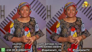 Adenike OWOEYE  ORIKI IFAKI EKITI by APATA EWI [upl. by Koy]