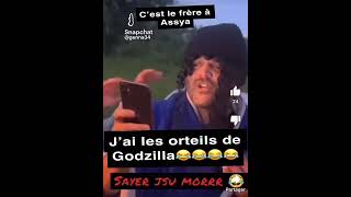 jai les orteils de godzilla 🤣🤣🤣 [upl. by Kellene]